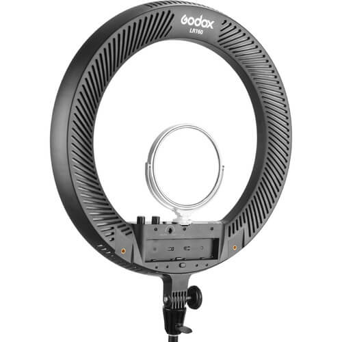 godox lr120 12 inch 10w bicolor led ring light for home studio live stream  video calls reels selfie - YouTube