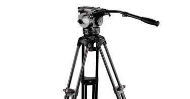 E-Image EG03AB 6ft Genting Video Tripod Stand Kit (GH03 Fluid Head + AT7402A Tripod Leg) for Video Camera, DSLR Camera Payload Upto 5kg - Image 2