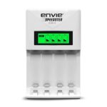 ENVIE (ECR 11) Speedster Fast Charger for AA & AAA Rechargeable Batteries (with LCD Display)