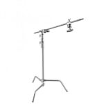 E-IMAGE LCS-01, LIGHT C-STAND 4.5 FEET, DETACHABLE BASE, GRIP KIT & EXTENSION ARM WITH PAYLOAD 20 KG