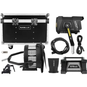 NANLUX EVOKE 1200B LED BI-COLOR SPOT LIGHT KIT WITH FLIGHT CASE
