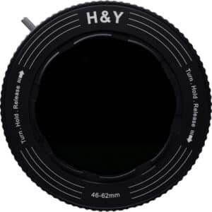 H&Y Filters RevoRing Variable ND3-ND1000 & Circular Polarizer Filter (46-62mm)