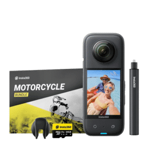 INSTA360 X3 360° CAMERA WITH MOTORCYCLE KIT