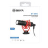 Boya BY-MM1 Universal Cardiod Shotgun Microphone (Black)