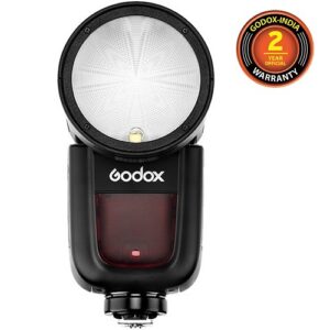 Godox V1 C Ttl Li-Ion Round Head Camera Flash For Canon Cameras