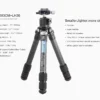 Leofoto LS-283CM+ LH30 Ball Head with Plate Professional Cabon Fiber Tripod