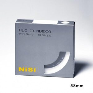 NISI HUC IR ND1000 PRO NANO 10 STOPS FILTER 58MM