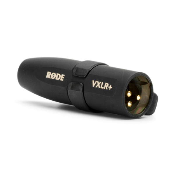RODE VXLR+ 3.5MM MINI JACK TO XLR ADAPTOR WITH POWER CONVERTOR