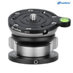 Leofoto LB-75 Leveling Base with Butterfly Handle with 75mm Plate