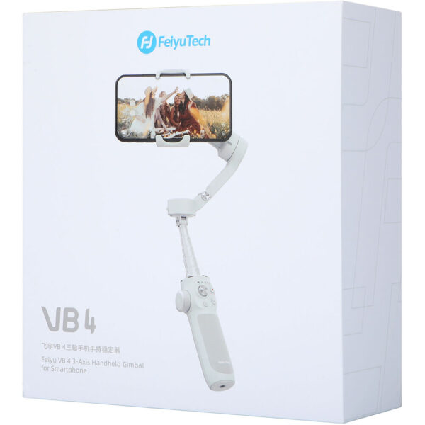 Feiyutech VB4 3-axis smartphone gimbal with built-in extension Rod