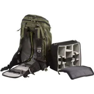 F-STOP AJNA 37L DURADIAMOND TRAVEL AND ADVENTURE BACKPACK ESSENTIALS BUNDLE (CYPRESS GREEN)