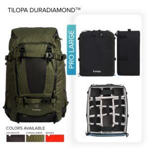 F-STOP TILOPA 50L DURADIAMOND ESSENTIALS BUNDLE (CYPRESS GREEN)