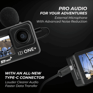 IZI ONE PLUS 5K ACTION CAMERA