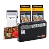 KODAK MINI 2 RETRO 4PASS PORTABLE PHOTO PRINTER (2.1x3.4 INCHES) + 68 SHEETS BUNDLE