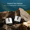 IZI X DUAL CHANNEL WIRELESS MICROPHONE