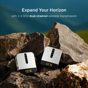 IZI X DUAL CHANNEL WIRELESS MICROPHONE