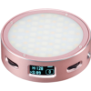 GODOX R1 ROUND MINI RGB LED MAGNTIC LIGHT PINK