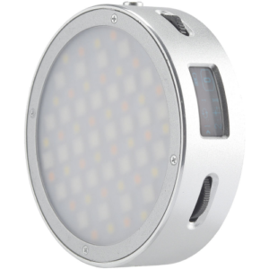 GODOX R1 ROUND MINI RGB LED MAGNTIC LIGHT SILVER