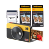 KODAK MINI SHOT 2 RETRO 4PASS 2-IN-1 INSTANT CAMERA AND PHOTO PRINTER (2.1X3.4 INCHES) +68 SHEETS