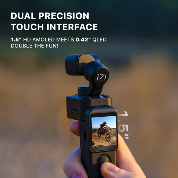 IZI IRIS DETACHABLE POCKET GIMBAL VLOGGING CAMERA