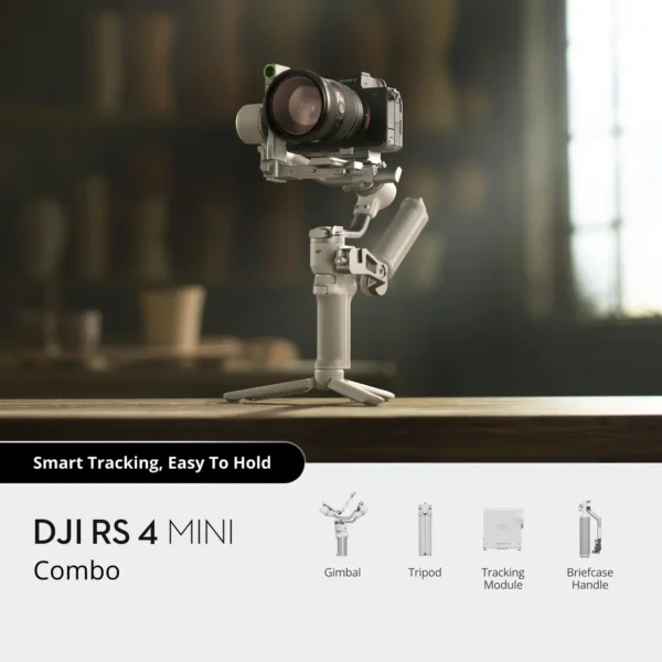 DJI RS4 Mini Handheld Gimbal Stabilizer Combo Kit