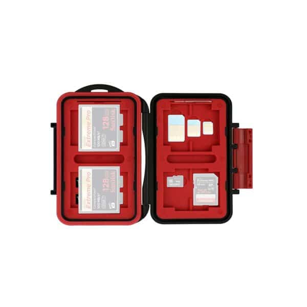LENSGO MEMORY CARD CASE WITH 26 CARD SLOTS