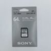 SONY 64GB SF-E64A/T SERIES UHS-II SDXC MEMORY CARD