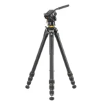 VANGURAD VEO 5 264AV-14 ALUMINUM TRIPOD WITH COUNTER BALANCING VIDEO HEAD FOR CAMERAS,OPTICS & SMARTPHONES