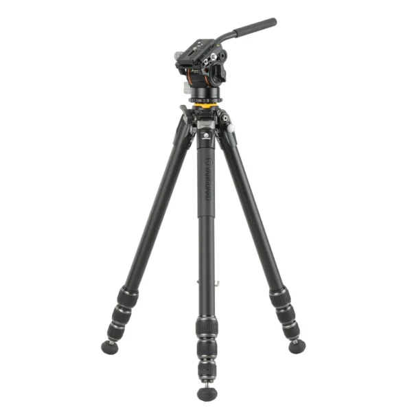 VANGURAD VEO 5 264AV-14 ALUMINUM TRIPOD WITH COUNTER BALANCING VIDEO HEAD FOR CAMERAS,OPTICS & SMARTPHONES