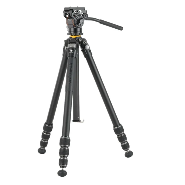 VANGURAD VEO 5 264AV-14 ALUMINUM TRIPOD WITH COUNTER BALANCING VIDEO HEAD FOR CAMERAS,OPTICS & SMARTPHONES