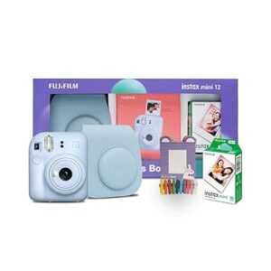 FUJIFILM INSTAX MINI 12 MOMENTS FOREVER BOX - BLUE