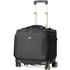 Camera Compatibility Universal (Mirrorless Body with Lens) Carry/Transport Options Handle, Retractable Handle, Wheels (Recessed) Type of Closure Zipper Interior Type Adjustable Dividers (Hook & Loop) Laptop/Tablet Compatibility Fits 12.9" Apple iPad Pro / 16" Apple MacBook Pro Bottle Pocket No RFID-Blocking Pockets No Stand/Tripod Holder Yes Security Lock Security Cable (Included) Water Resistance Water Resistant (Material), Rain Cover Included Padded Interior Yes Materials Nylon, Polyester Dimensions Exterior 16 x 16 x 10.5" / 40.6 x 40.6 x 26.7 cm Interior 15 x 13 x 6.8" / 38.1 x 33 x 17.3 cm Weight 9.95 lb / 4.51 kg