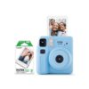 INSTAX CAM MINI SE FUN PACK BLUE WITH 10 SHOTS FILM