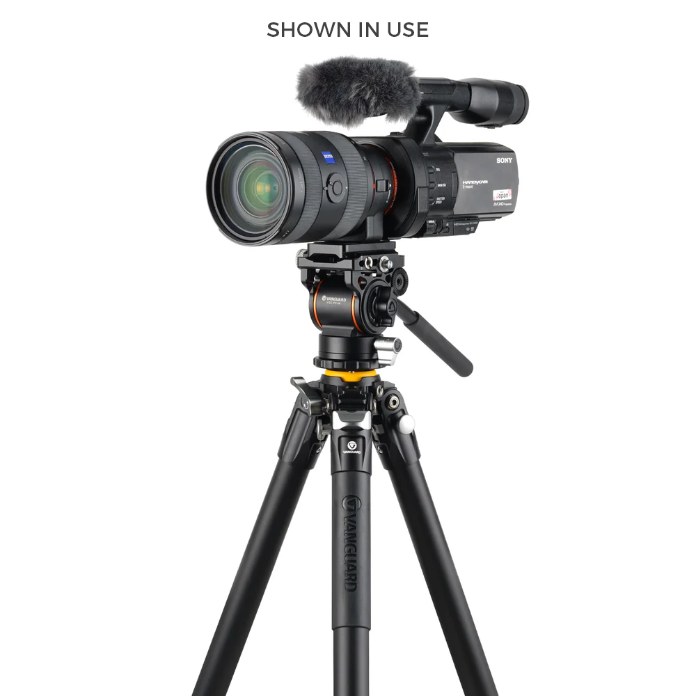 VANGUARD VEO 5 264AV-14 ALUMINUM TRIPOD WITH COUNTERBALANCING VIDEO HEAD FOR CAMERAS, OPTICS & SMARTPHONES - Image 10