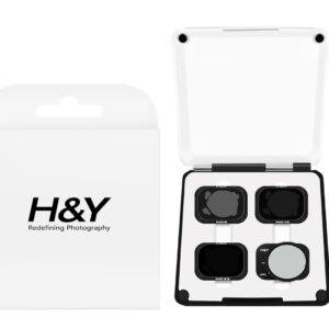 H&Y SERIES FILTER COMPATIBLE WITH DJI POCKET/MAVIC 3 / MINI PRO 3 DRONES (SET OF 4 FILTER ND8 + ND16 + ND32 + CPL)