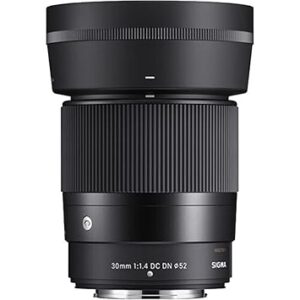 SIGMA 30MM F/1.4 DC DN CONTEMPORARY LENS FOR NIKON Z MOUNT MIRRORLESS CAMERAS