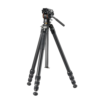 VANGUARD VEO 5 264AV-14 ALUMINUM TRIPOD WITH COUNTERBALANCING VIDEO HEAD FOR CAMERAS, OPTICS & SMARTPHONES