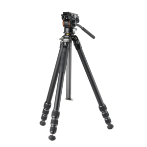 VANGUARD VEO 5 264AV-14 ALUMINUM TRIPOD WITH COUNTERBALANCING VIDEO HEAD FOR CAMERAS, OPTICS & SMARTPHONES