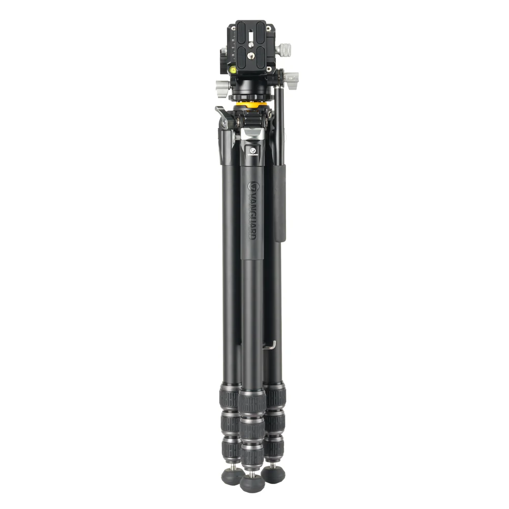 VANGUARD VEO 5 264AV-14 ALUMINUM TRIPOD WITH COUNTERBALANCING VIDEO HEAD FOR CAMERAS, OPTICS & SMARTPHONES - Image 4