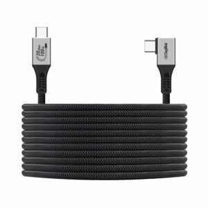 DIGITEK (DC 5M-TC2C) TYPE-C TO C RIGHT ANGLE TETHERING CABLE