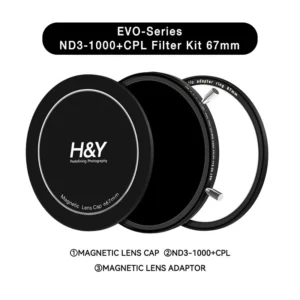 H&Y FILTERS HD EVO-SERIES MAGNETIC ND3-1000 & CPL FILTER KIT 67MM