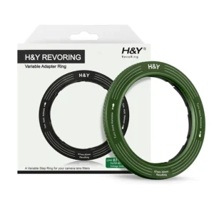H&Y REVORING VARIABLE LENS ADAPTER FOR FILTER SIZE (67-82MM) GREEN