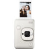 FUJIFILM INSTAX MINI LIPLAY HYBRID INSTANT CAMERA WHITE