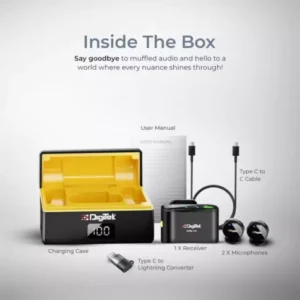 DIGITEK DWM-116 2-IN-1 WIRELESS MICROPHONE 
