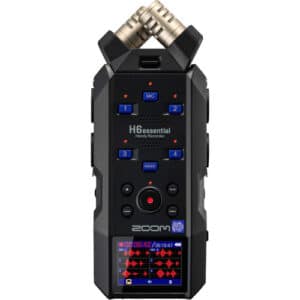 ZOOM H6ESSENTIAL 6-TRACK 32-BIT FLOAT PORTABLE AUDIO RECORDER