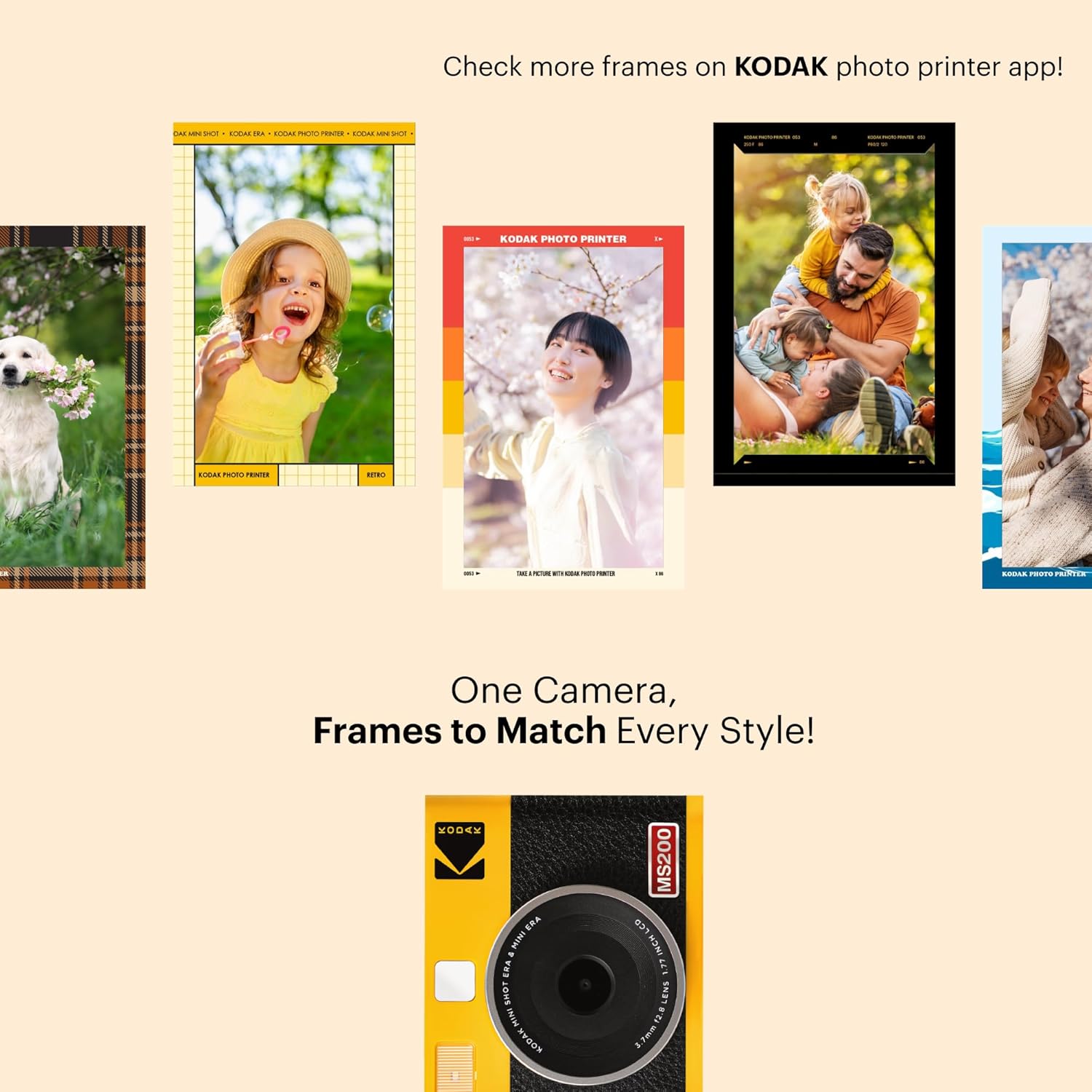 KODAK MINI SHOT 2 ERA 4PASS 2-IN-1 INSTANT CAMERA AND PHOTO PRINTER (2.1X3.4) (CAMERA + 68 SHEETS) - Image 8
