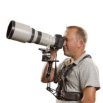 COTTON CARRIER STEADY SHOT WITH CAMERA VEST (BLACK)
