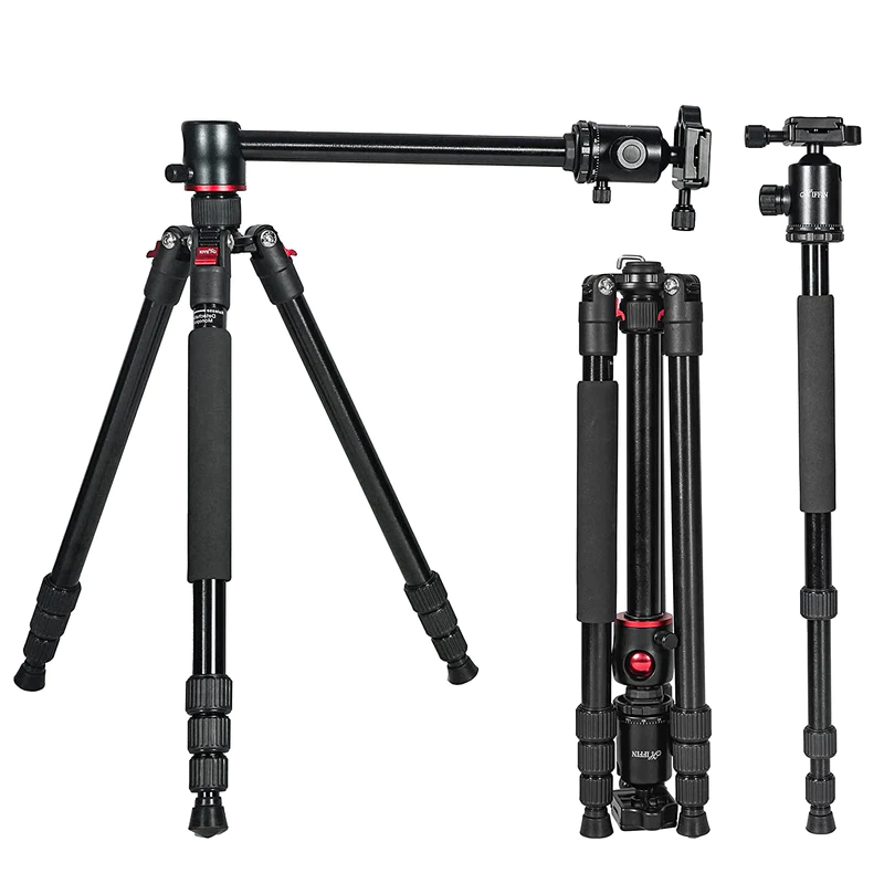 HIFFIN HF-550 TRIPOD, 65" SPECIAL QUALITY CAMERA TRIPOD FOR CANON NIKON DSLR