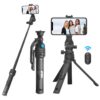 HIFFIN HTR-34 SELFIE STICK TRIPOD, 29” PROFESSIONAL TRIPOD WITH WIRELESS REMOTE