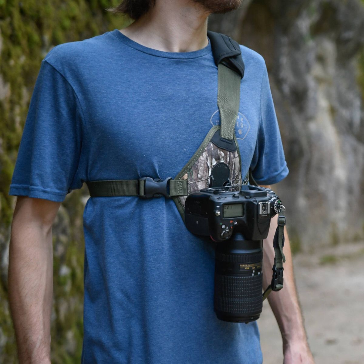 COTTON CARRIER SKOUT G2 SLING-STYLE CAMERA HARNESS (CAMO) - Image 6